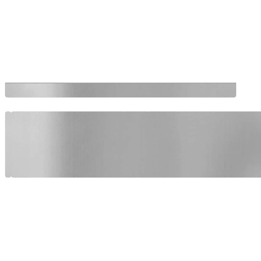 Tuin Grasperkafwerking 4 pcs Zilver 450 x 10 cm