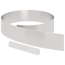 Tuin Grasperkafwerking 4 pcs Zilver 450 x 15 cm Roestvrij staal