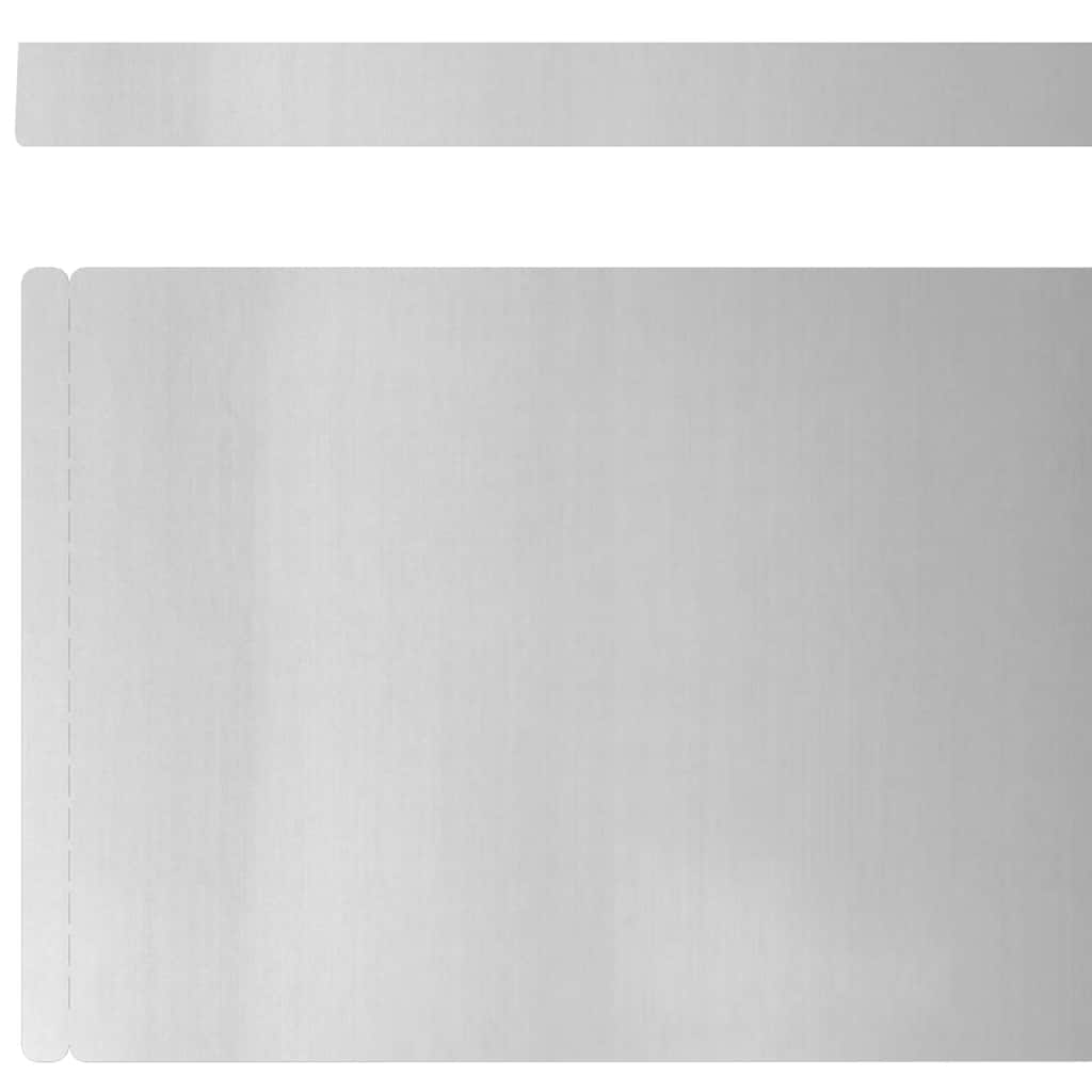 Tuin Grasperkafwerking 4 pcs Zilver 450 x 15 cm