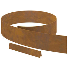 Tuin Grasperkafwerking Roestig 450 x 15 cm Cortenstaal