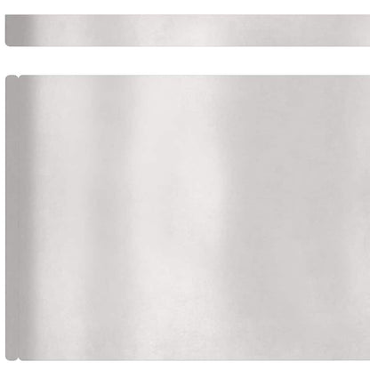 Tuin Grasperkafwerking 4 pcs Zilver 450 x 20 cm Roestvrij staal