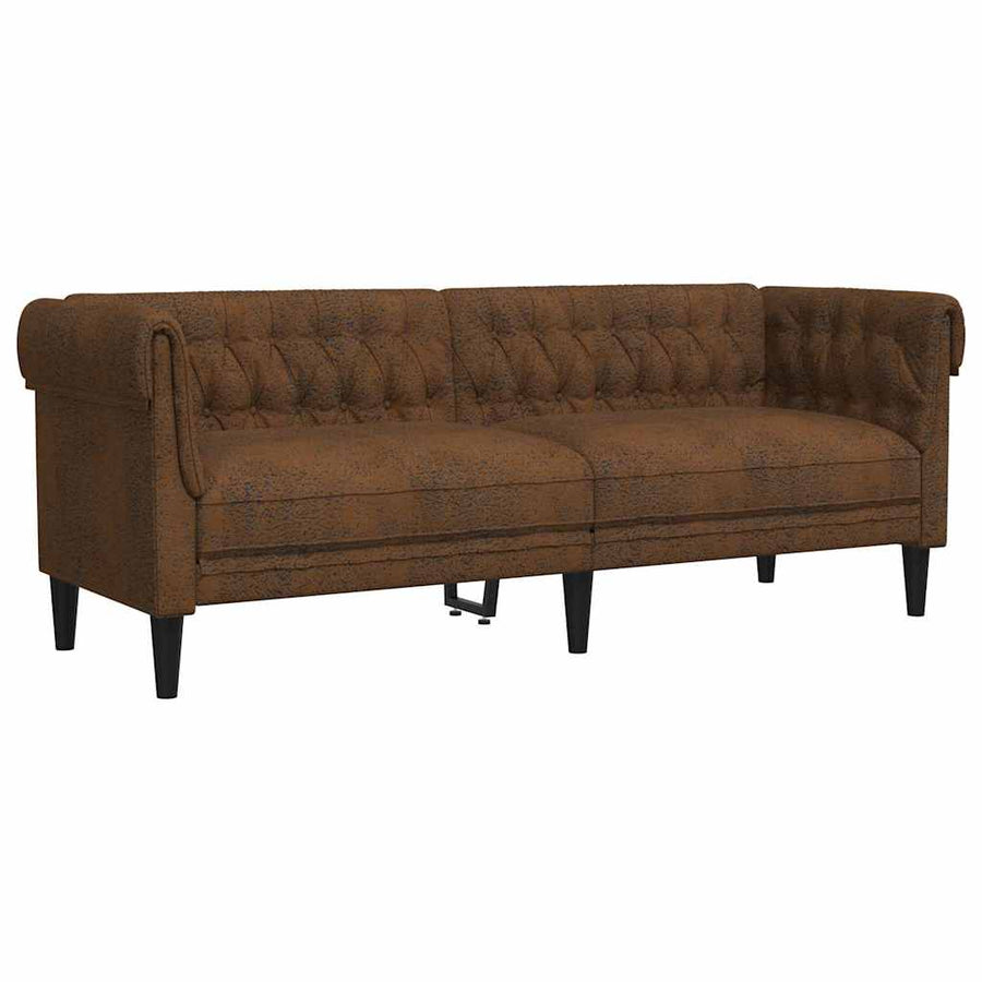 Bank Bruin 201,5 x 74,5 x 74,5 cm Polyester