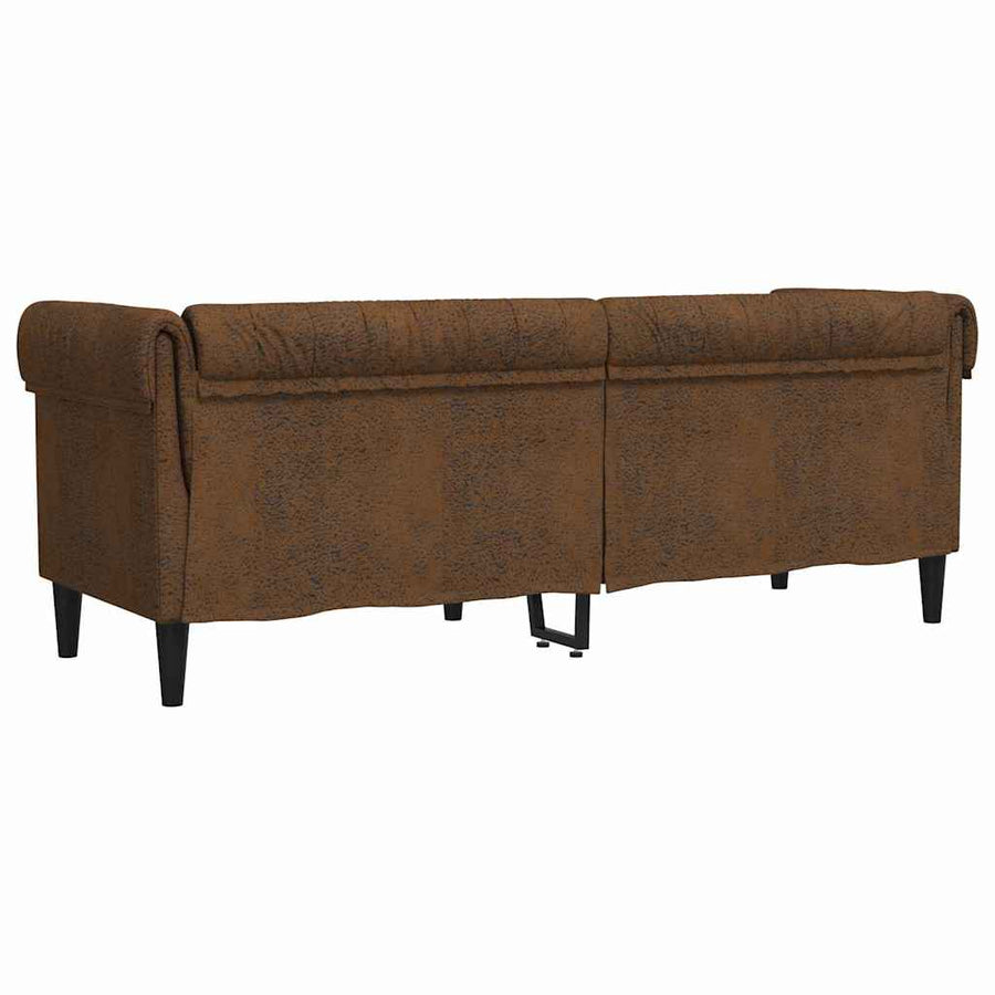 Bank Bruin 201,5 x 74,5 x 74,5 cm Polyester