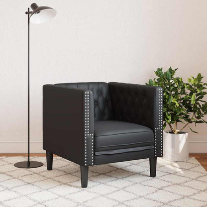 Bank Zwart 74,5 x 71 x 70,5 cm PVC