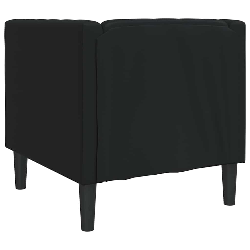 Bank Zwart 74,5 x 71 x 70,5 cm PVC