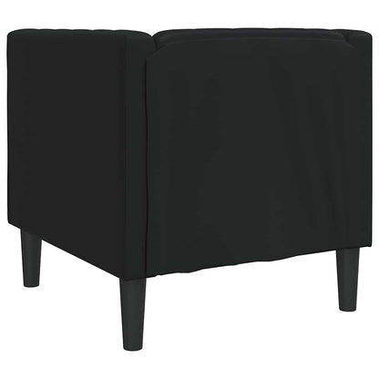 Bank Zwart 74,5 x 71 x 70,5 cm PVC