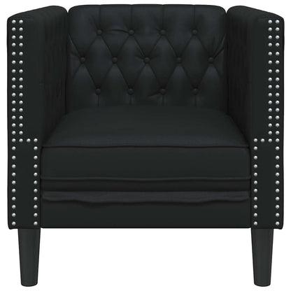 Bank Zwart 74,5 x 71 x 70,5 cm PVC