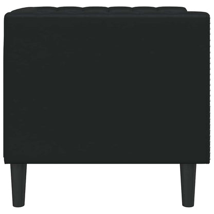 Bank Zwart 74,5 x 71 x 70,5 cm PVC