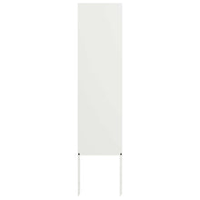 Tuin Privacy Screen Fretwerk Wit 32 x 140 cm Koudgewalst staal
