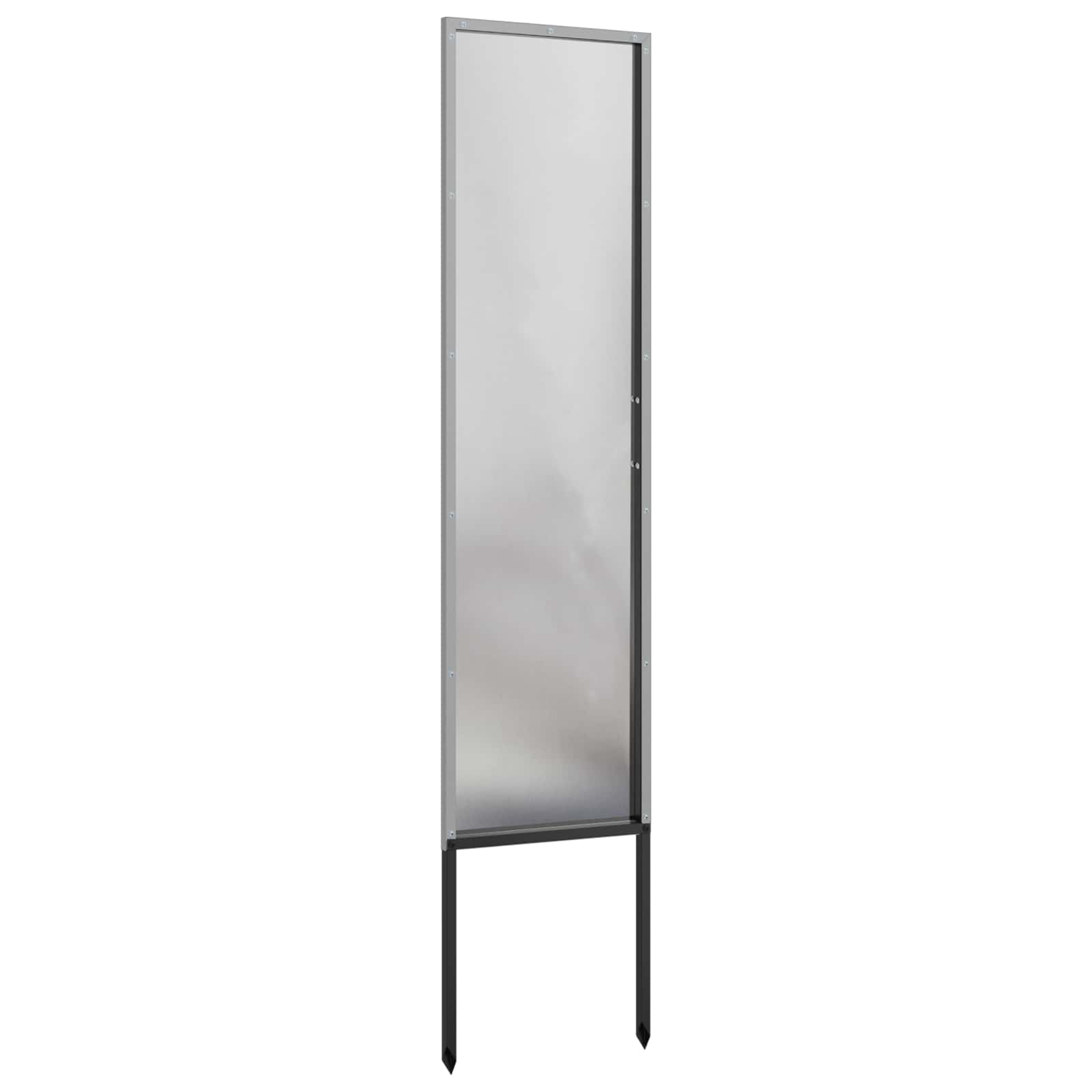 Tuin Privacy Screen Fretwerk Zilver 32 x 140 cm Roestvrij staal