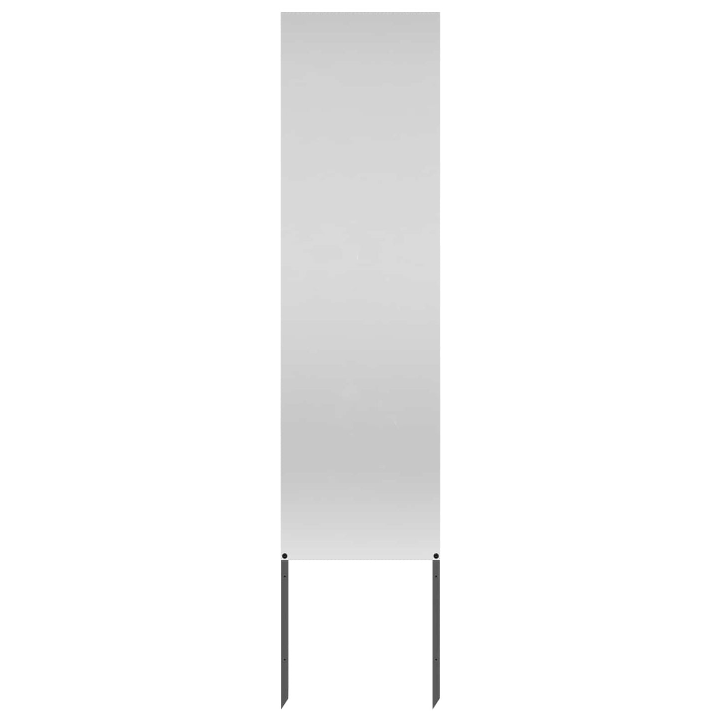 Tuin Privacy Screen Zilver 32 x 140 cm Gegalvaniseerd staal