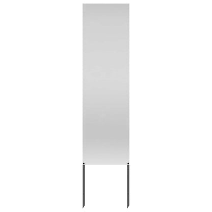 Tuin Privacy Screen Zilver 32 x 140 cm Gegalvaniseerd staal