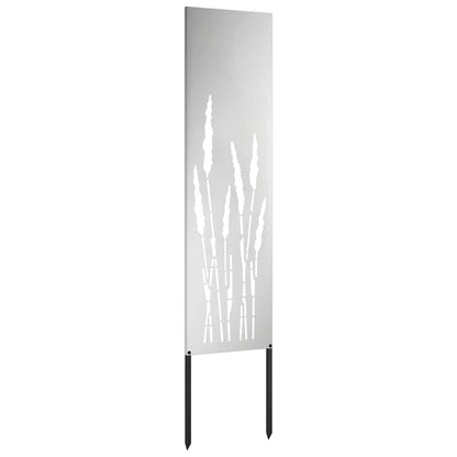 Tuin Privacy Screen Zilver 32 x 140 cm Gegalvaniseerd staal