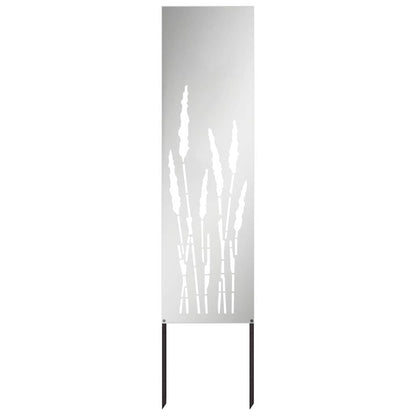 Tuin Privacy Screen Zilver 32 x 140 cm Gegalvaniseerd staal