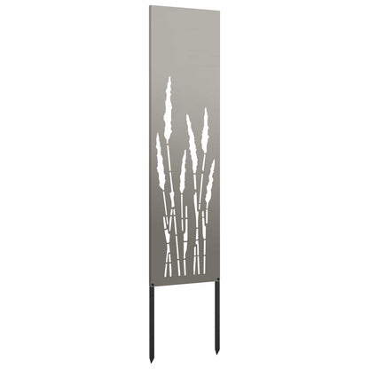 Tuin Privacy Screen Fretwerk Roestig 32 x 140 cm weervast staal
