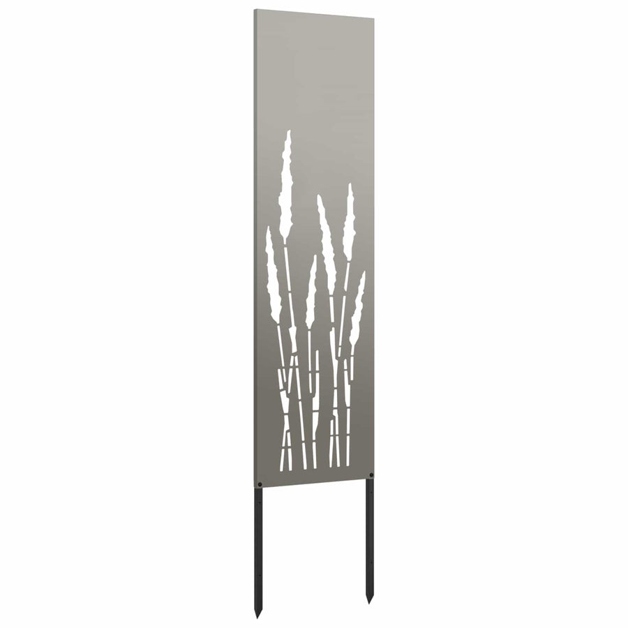 Tuin Privacy Screen Fretwerk Roestig 32 x 140 cm weervast staal