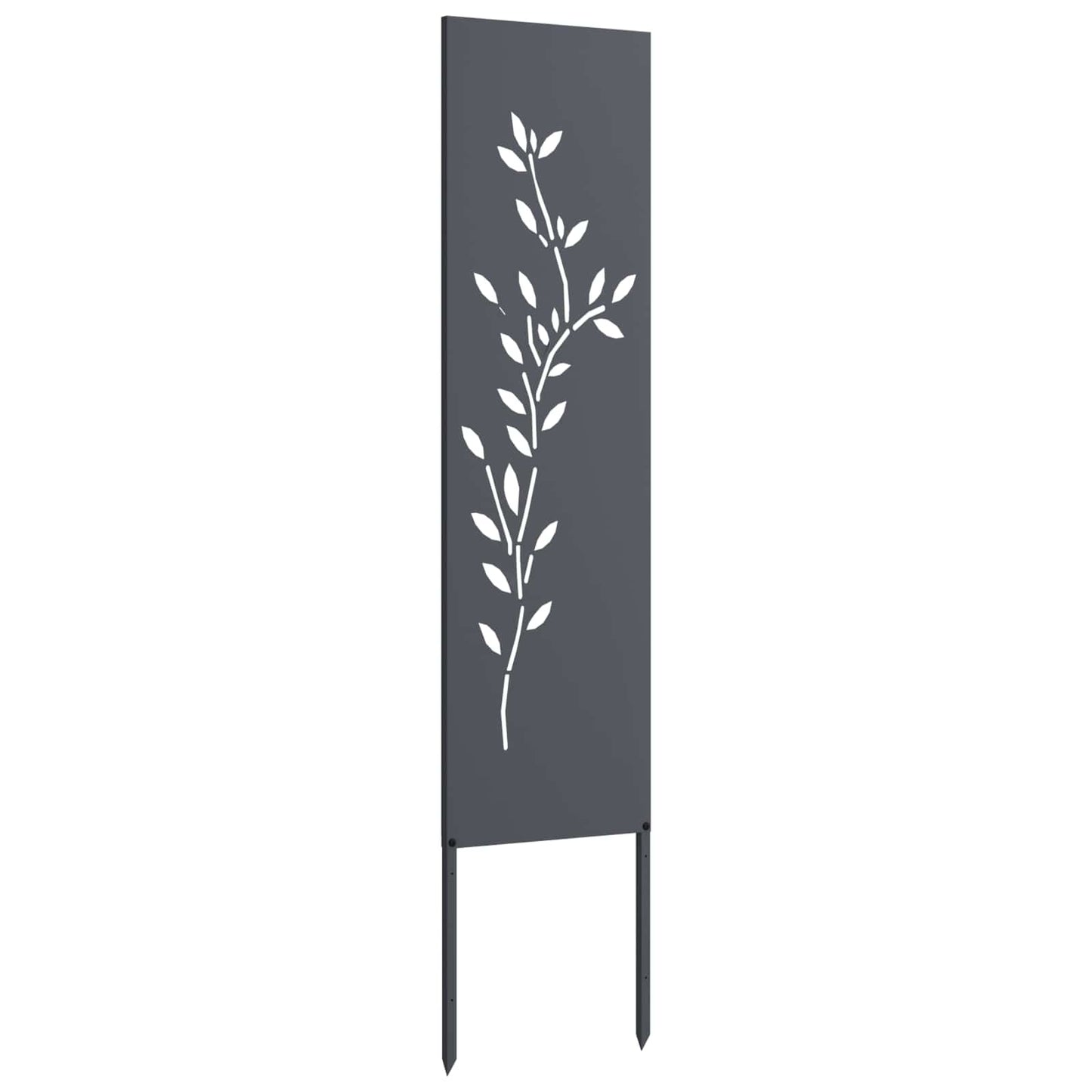 Tuin Privacy Screen Antraciet 32 x 140 cm Koudgewalst staal