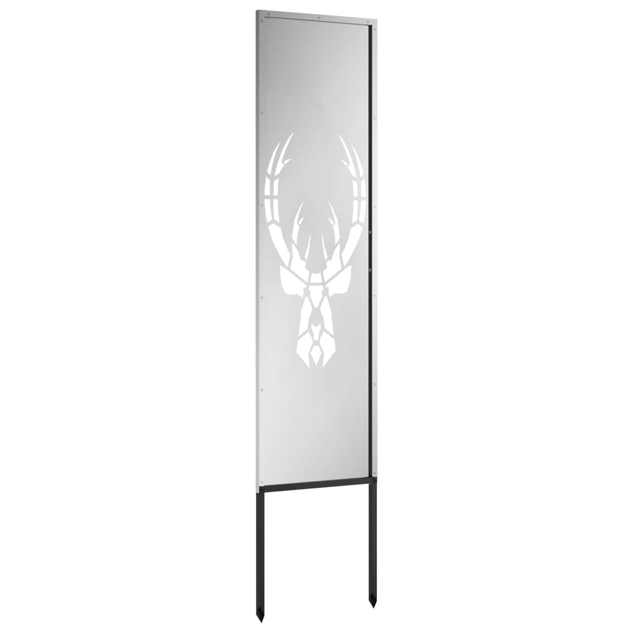 Tuin Privacy Screen Zilver 32 x 140 cm Gegalvaniseerd staal