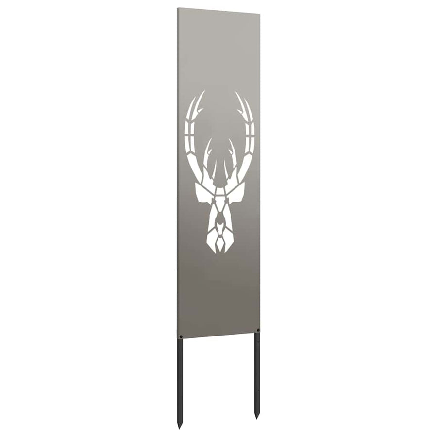 Tuin decoratief paneel Roestig 32 x 140 cm Verweerd staal