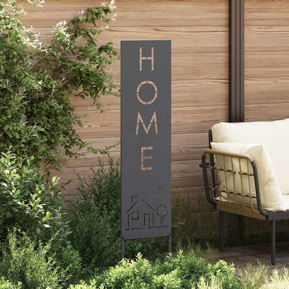 Tuin Privacy Screen Antraciet 32 x 140 cm Koudgewalst staal
