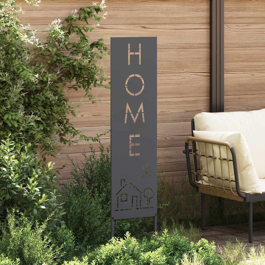 Tuin Privacy Screen Antraciet 32 x 140 cm Koudgewalst staal