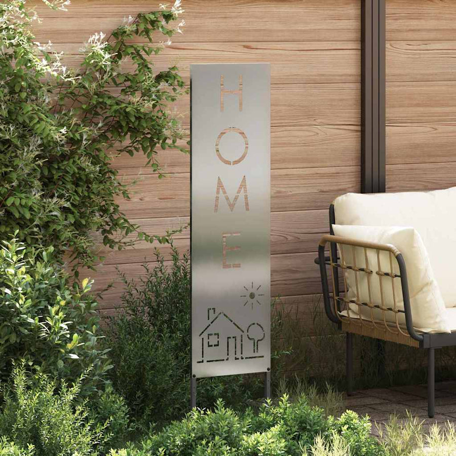 Tuin Privacy Screen Zilver 32 x 140 cm Gegalvaniseerd staal