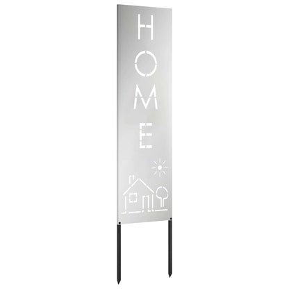 Tuin Privacy Screen Zilver 32 x 140 cm Gegalvaniseerd staal