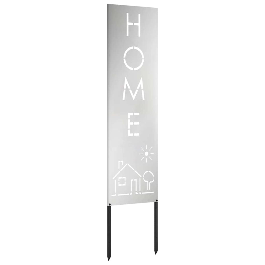 Tuin Privacy Screen Zilver 32 x 140 cm Gegalvaniseerd staal