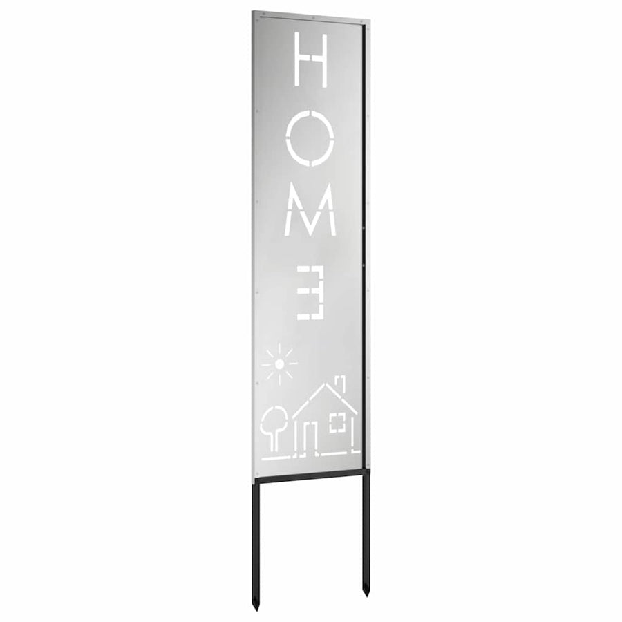 Tuin Privacy Screen Zilver 32 x 140 cm Gegalvaniseerd staal
