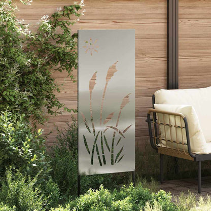 Tuin Privacy Screen Zilver 50 x 140 cm Gegalvaniseerd staal
