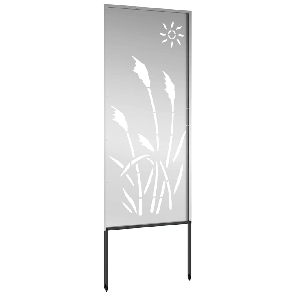 Tuin Privacy Screen Zilver 50 x 140 cm Gegalvaniseerd staal