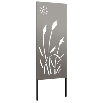 Tuin Privacy Screen Fretwerk Roestig 50 x 140 cm Cortenstaal