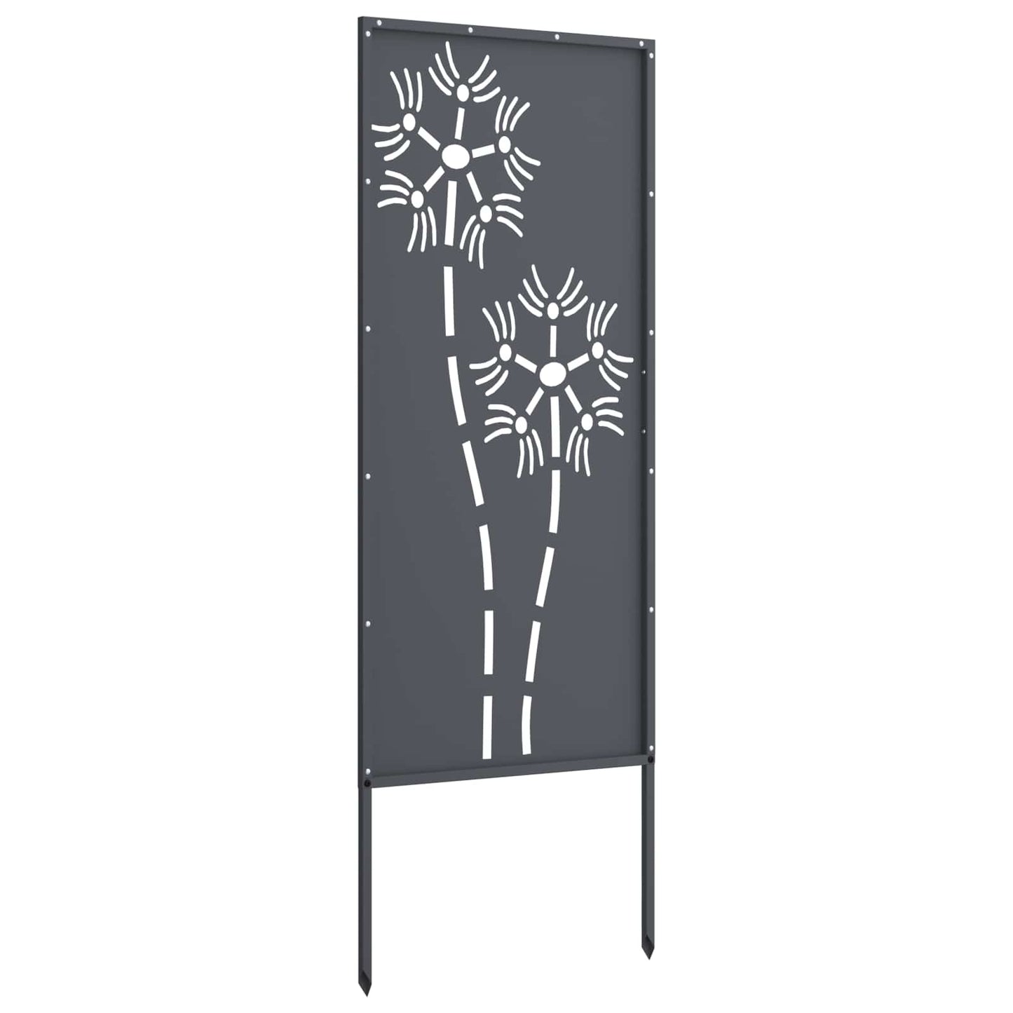 Tuin Privacy Screen Antraciet 50 x 140 cm Koudgewalst staal