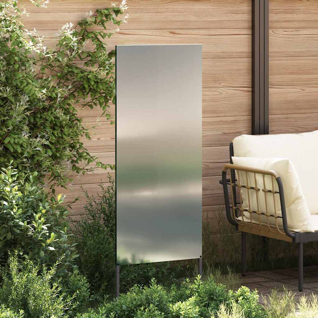 Tuin Privacy Screen Zilver 50 x 140 cm Gegalvaniseerd staal