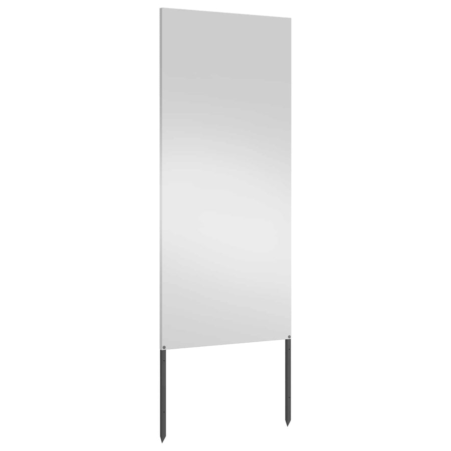 Tuin Privacy Screen Zilver 50 x 140 cm Gegalvaniseerd staal