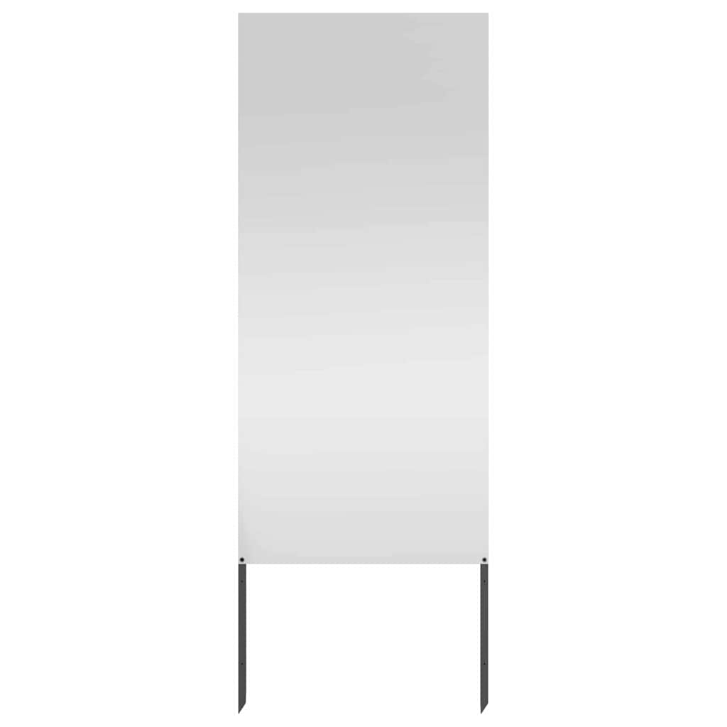 Tuin Privacy Screen Zilver 50 x 140 cm Gegalvaniseerd staal