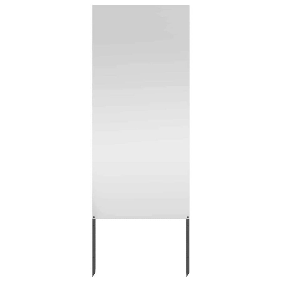 Tuin Privacy Screen Zilver 50 x 140 cm Gegalvaniseerd staal