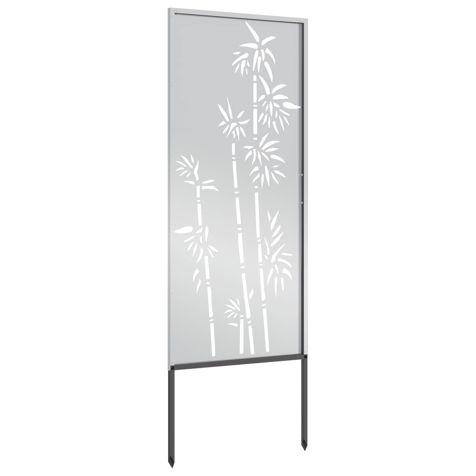 Tuin Privacy Screen Zilver 50 x 140 cm Gegalvaniseerd staal
