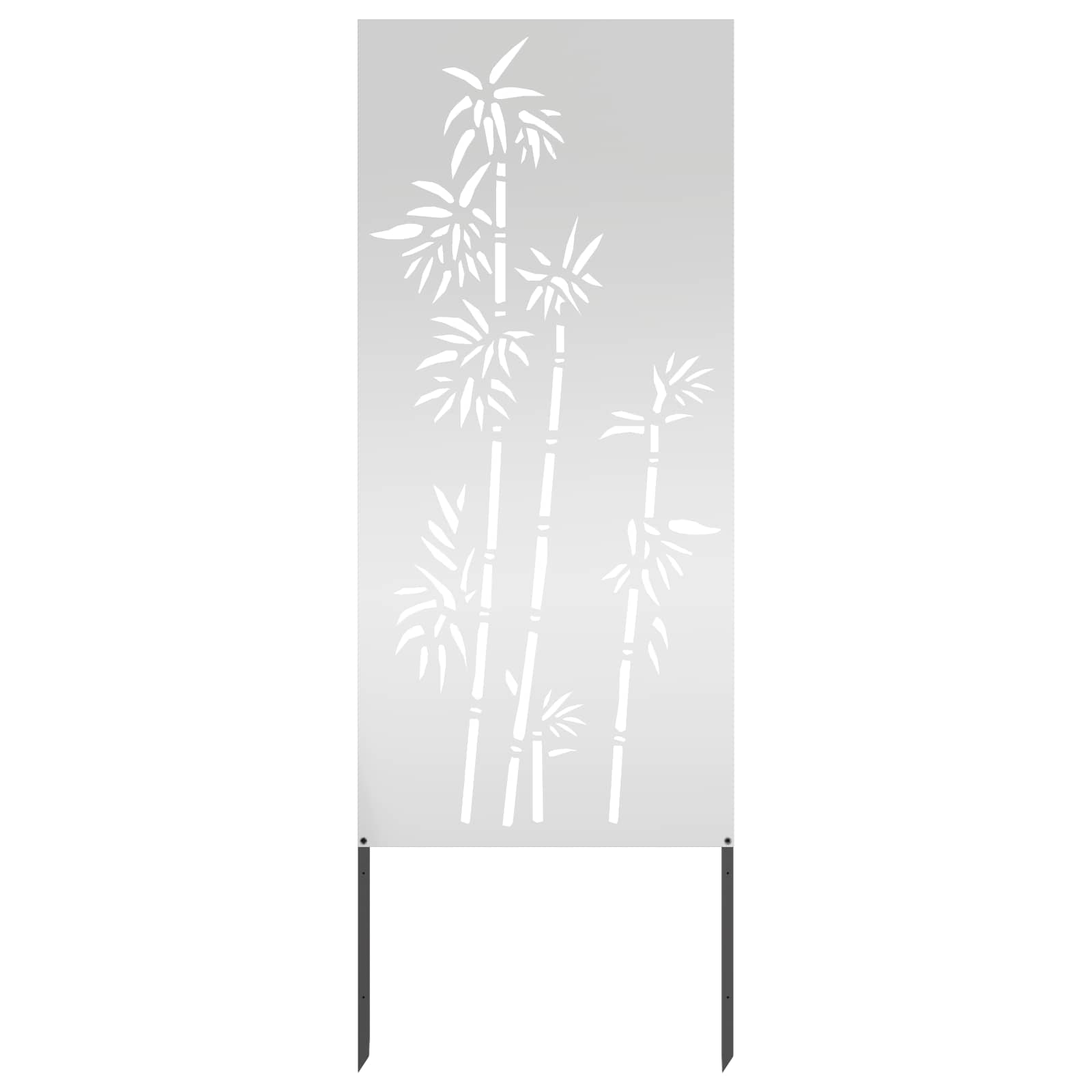 Tuin Privacy Screen Zilver 50 x 140 cm Gegalvaniseerd staal