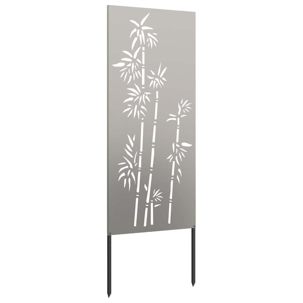 Tuin decoratief paneel Roestig 50 x 140 cm Verweerd staal