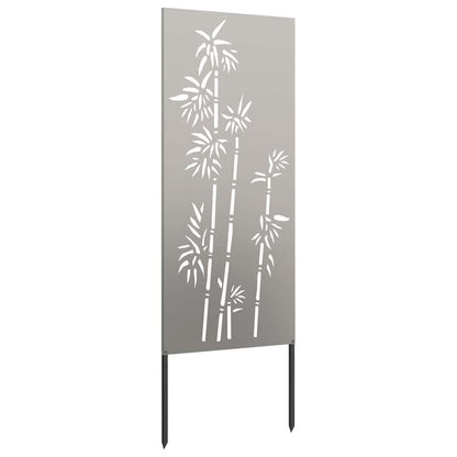 Tuin decoratief paneel Roestig 50 x 140 cm Verweerd staal