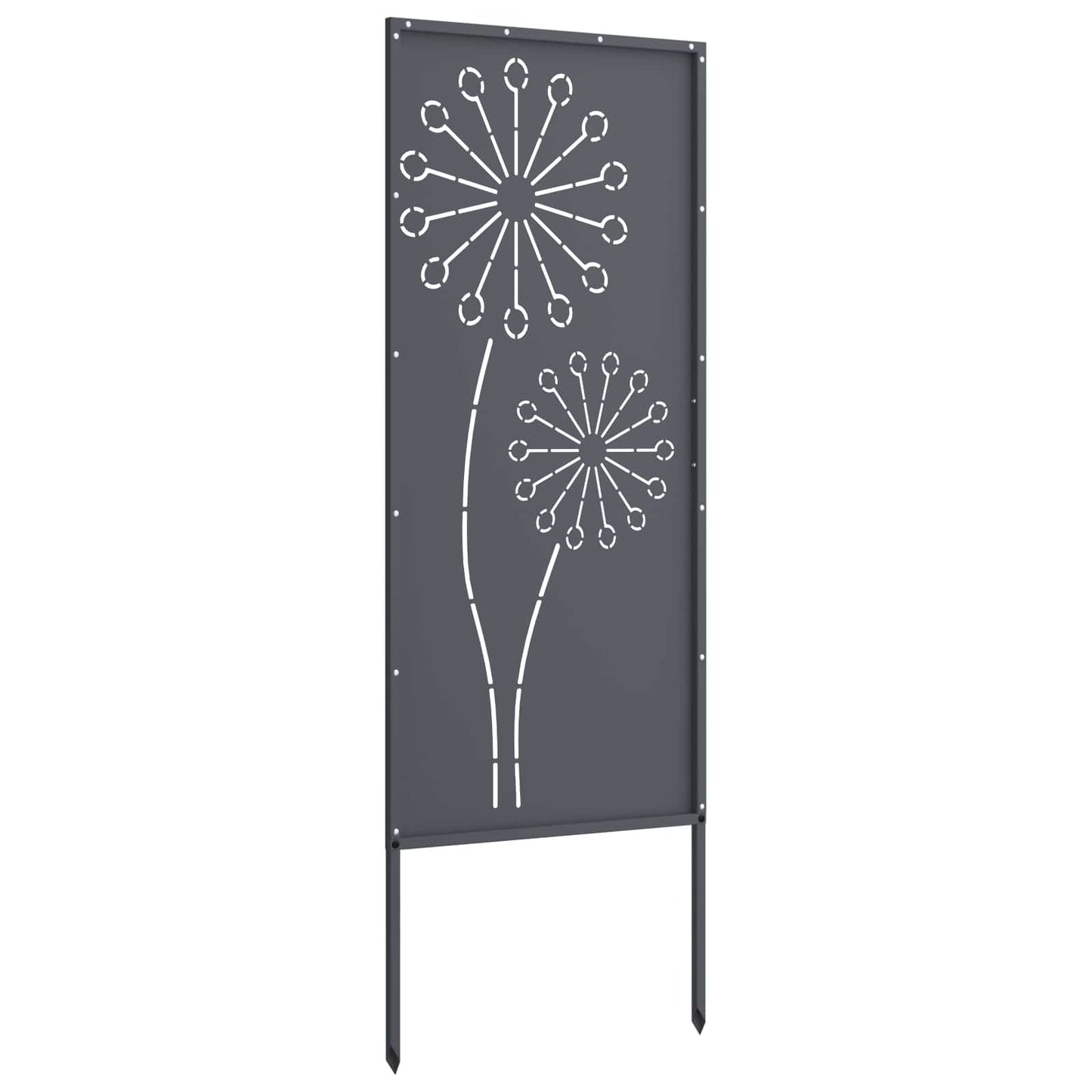 Tuin Privacy Screen Antraciet 50 x 140 cm Koudgewalst staal