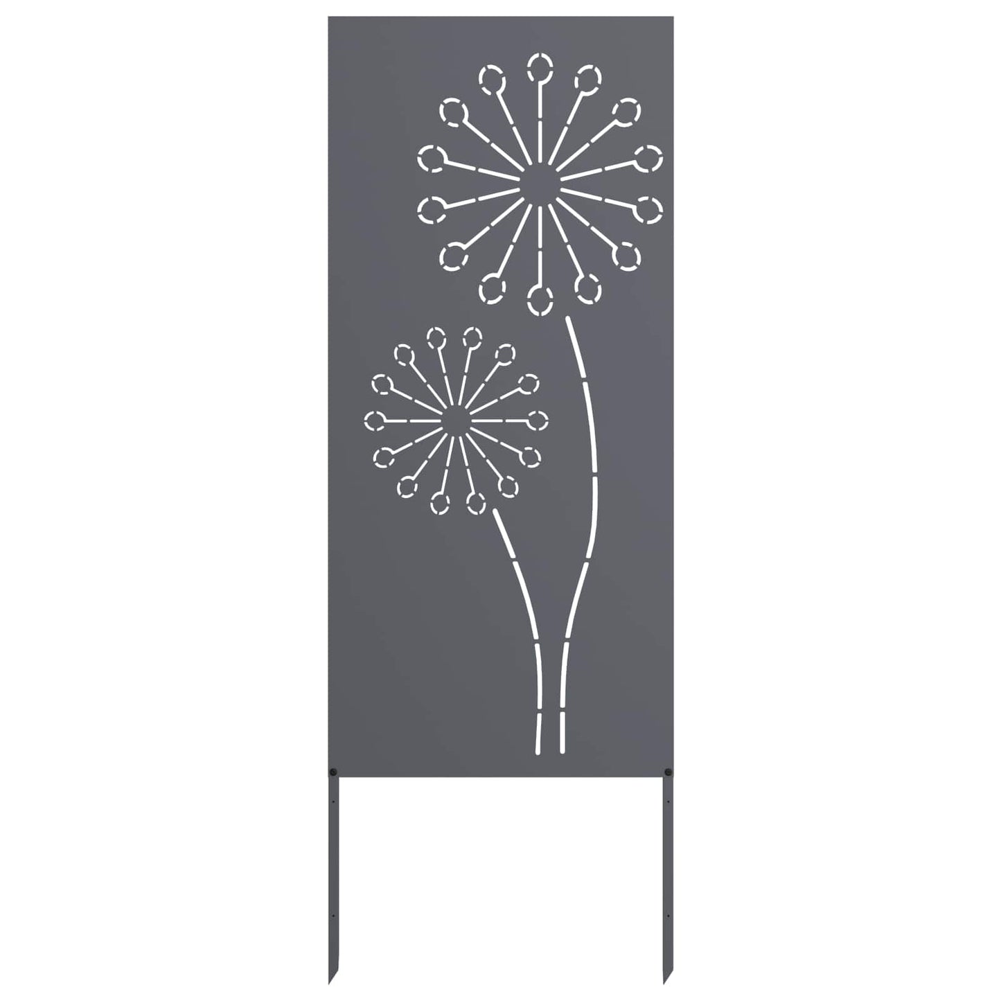 Tuin Privacy Screen Antraciet 50 x 140 cm Koudgewalst staal