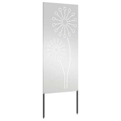 Tuin Privacy Screen Zilver 50 x 140 cm Gegalvaniseerd staal