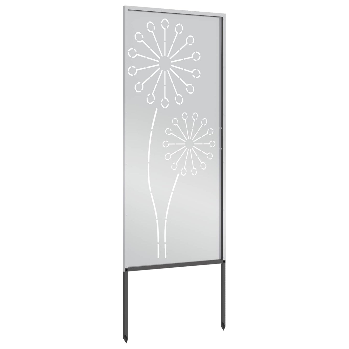 Tuin Privacy Screen Zilver 50 x 140 cm Gegalvaniseerd staal