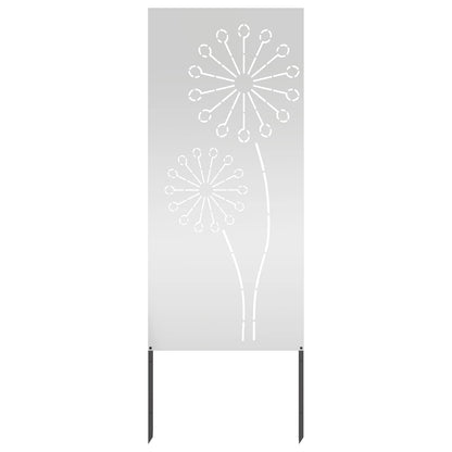 Tuin Privacy Screen Zilver 50 x 140 cm Gegalvaniseerd staal
