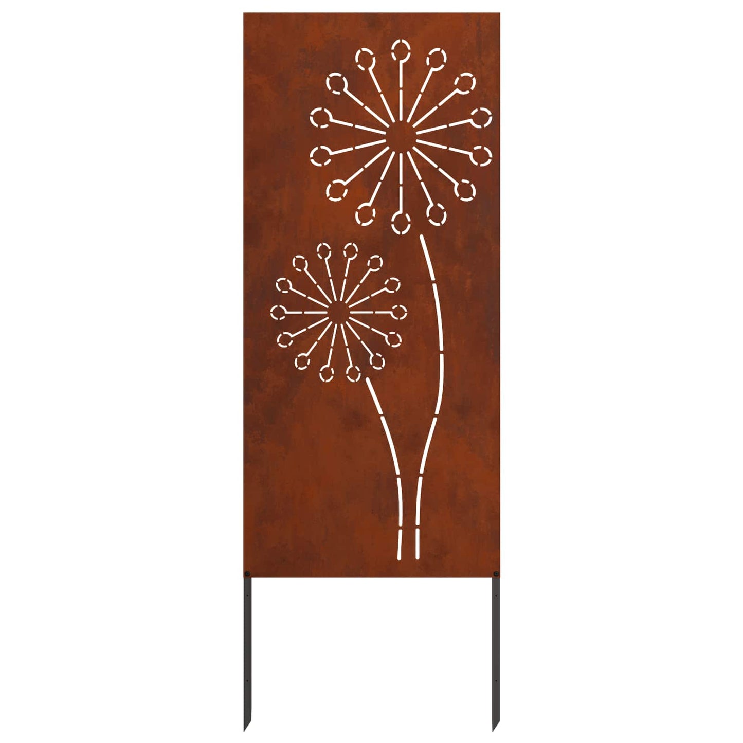 Tuin Privacy Screen Fretwerk Roestig 50 x 140 cm Cortenstaal