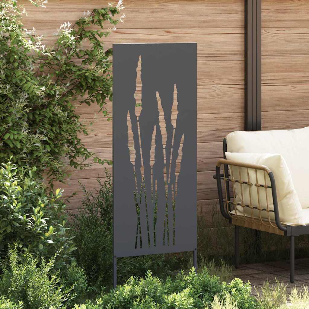 Tuin Privacy Screen Antraciet 50 x 140 cm Koudgewalst staal