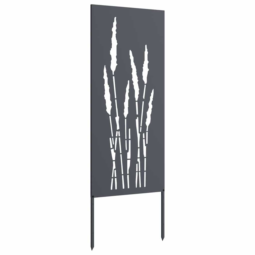 Tuin Privacy Screen Antraciet 50 x 140 cm Koudgewalst staal