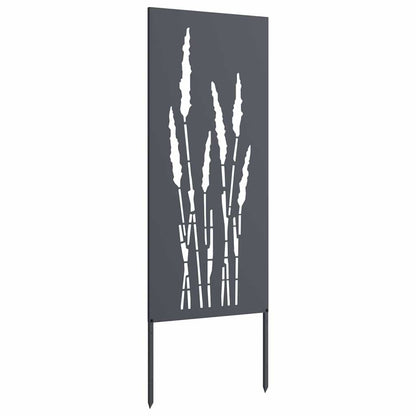 Tuin Privacy Screen Antraciet 50 x 140 cm Koudgewalst staal